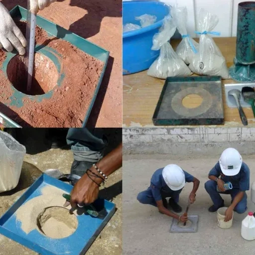 Ensaio de Densidade In Situ com Cone de Areia em Itabuna